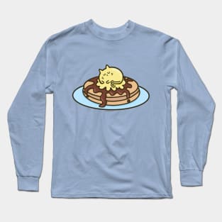 Pancake Cat Long Sleeve T-Shirt